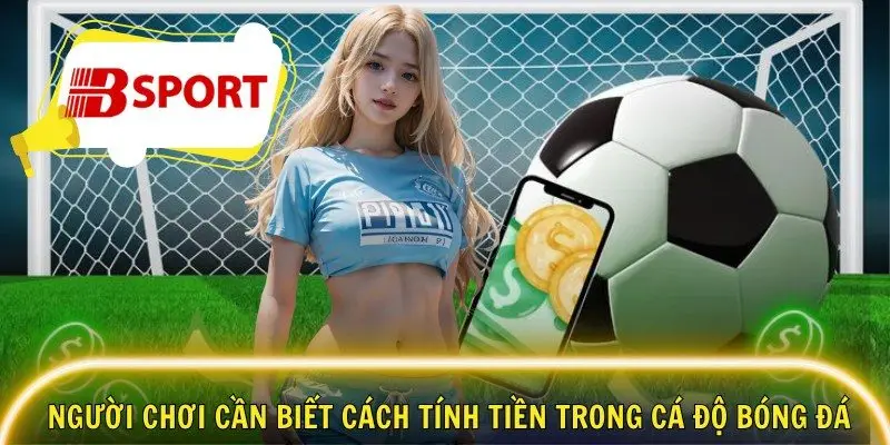 Người chơi cần biết cách tính tiền trong cá độ bóng đá